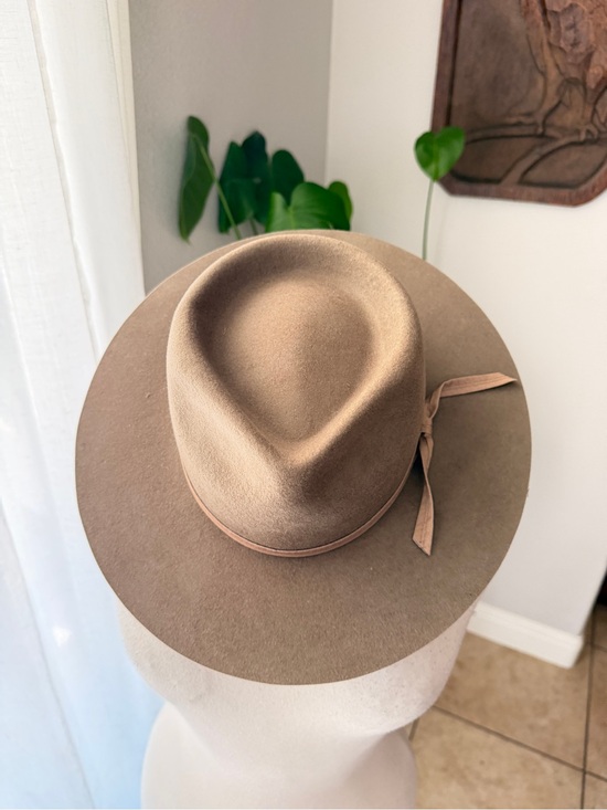 NWT Lack of Color Zulu Rancher Sand Wool Fedora Hat M 57cm main image 5
